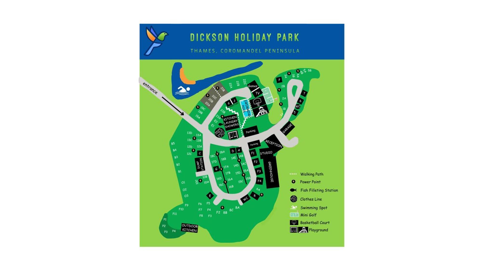 Dickson Holiday Park Thames Exteriör bild
